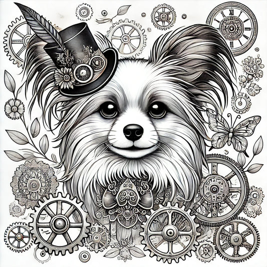 ⚙️ Today's Freebie Alert: Steampunk Papillon Magic! ⚙️