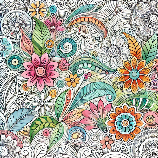 Spread Good Vibes with Today’s Free Coloring Page! 💫🎨
