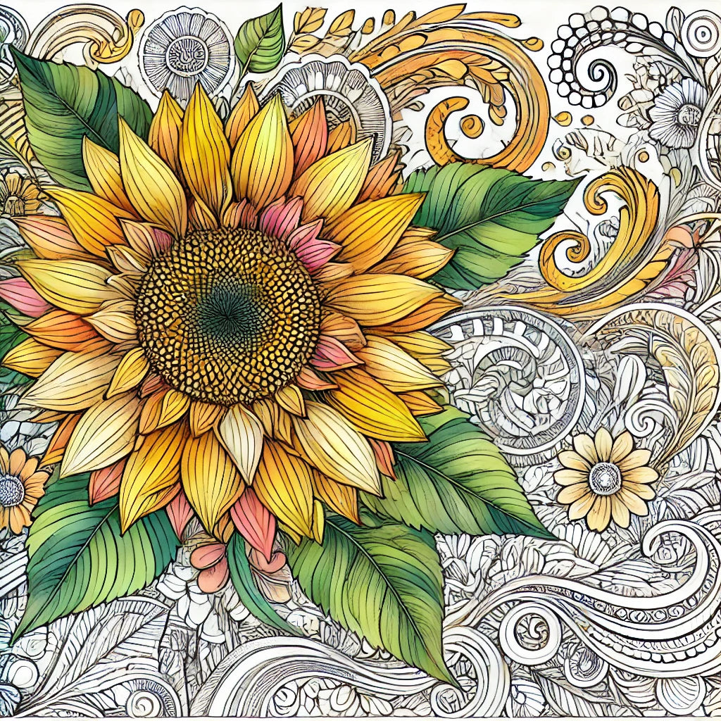 Sunflower Dreams: Freebie Page Just for You! 🌻✨