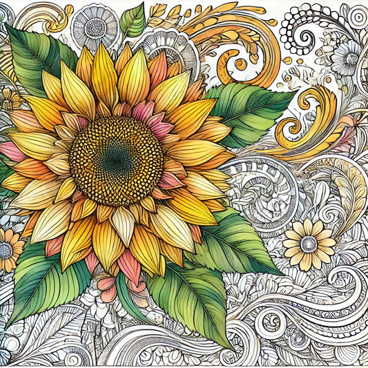 Sunflower Dreams: Freebie Page Just for You! 🌻✨