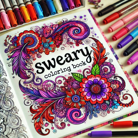 Time to Let It Out! Today’s Sweary Freebie is Here! 💥🖍️