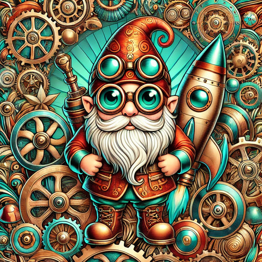🚀 Rocket into Color with Today’s Gnome 🚀