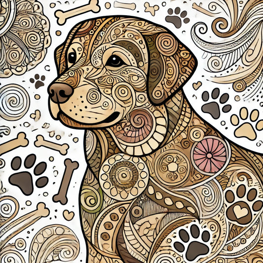 Celebrate Your Love for Labs with Today’s Free Coloring Page
