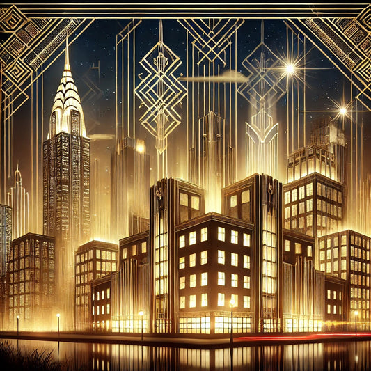 Unleash Your Inner Architect with Today’s Art Deco Freebie! 🖤