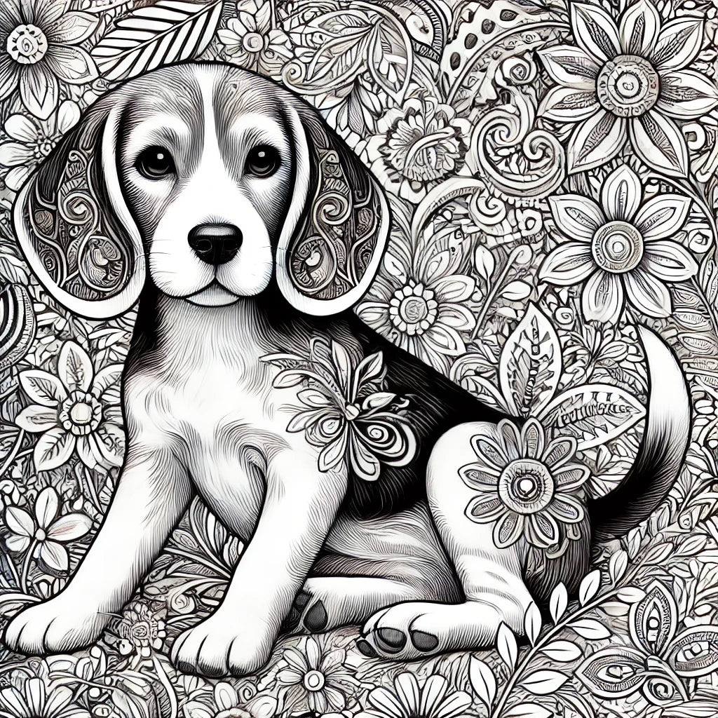 Adorable Beagle Vibes in Today’s Freebie! 🐾✨