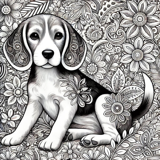 Adorable Beagle Vibes in Today’s Freebie! 🐾✨