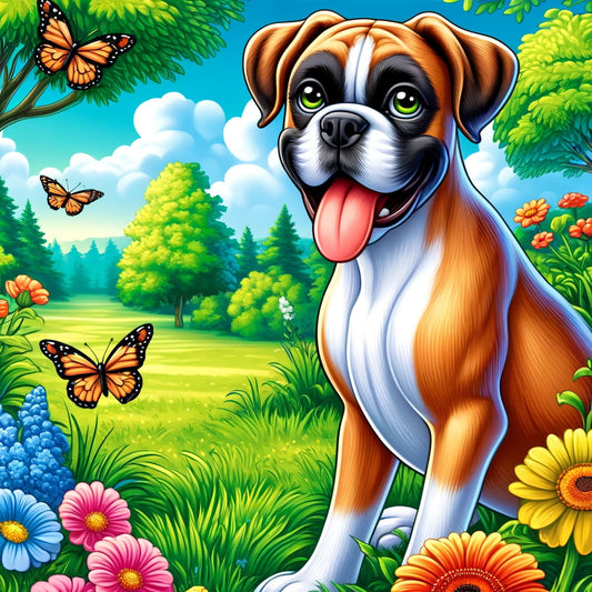 Boxer Art Fun! Let’s Color! 🐕✏️