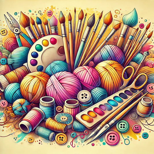 Get Crafty and Creative with This Free Page! 🧵🖍️