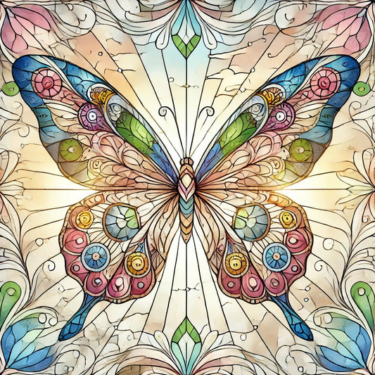 "Escape with a Free Butterfly Coloring Page 🖍️"