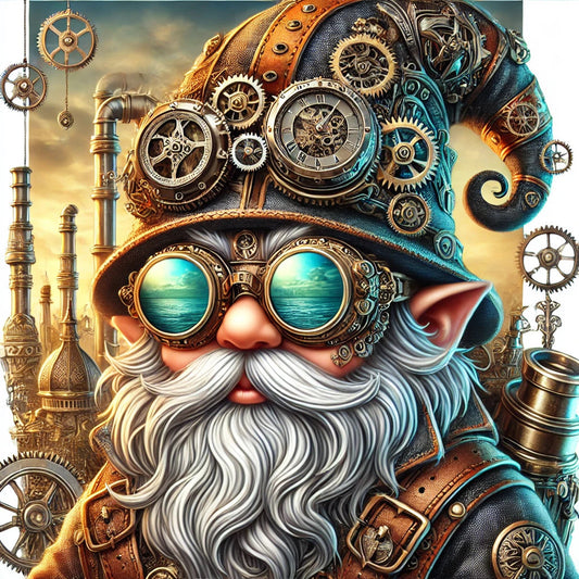 🕶️ Shady and Stylish Steampunk Gnome 🕶️