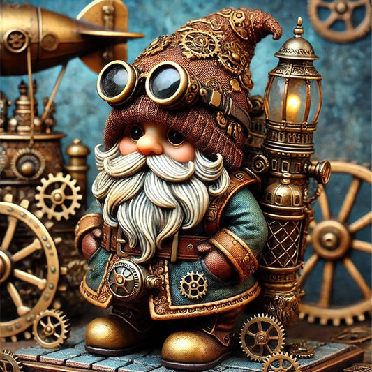 🕰️ Meet the Steampunk Gnome Explorer! 🕰️
