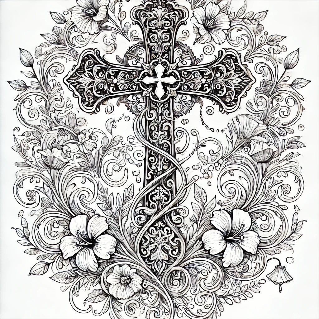Faith and Creativity Come Together in Today’s Freebie! 🌟🖍️