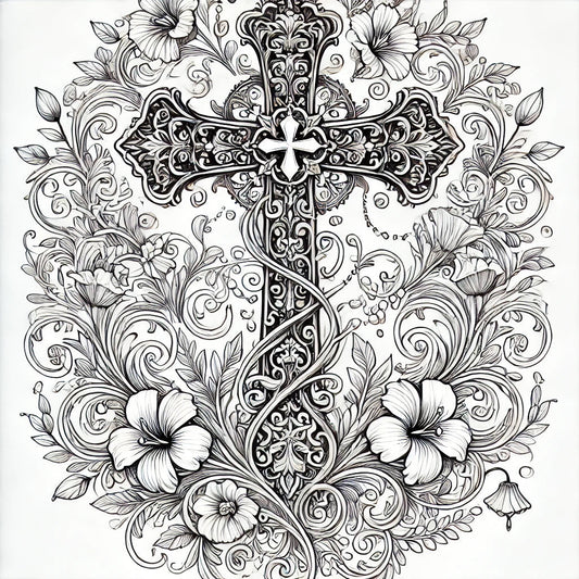 Faith and Creativity Come Together in Today’s Freebie! 🌟🖍️