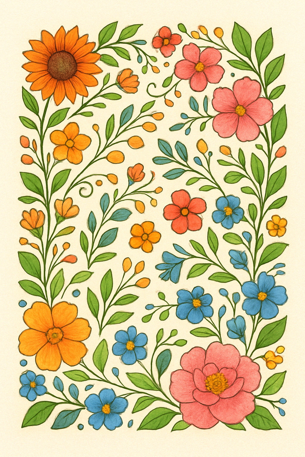 A Moment of Calm: Today’s Free Coloring Page