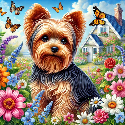 Cute Yorkie Alert! Today’s Freebie Page is Here! 🐶🎨