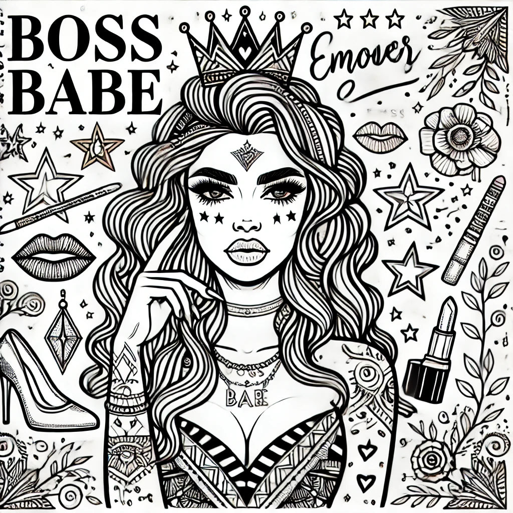 Get Ready to Slay with Today’s Free Coloring Page! 💥👑