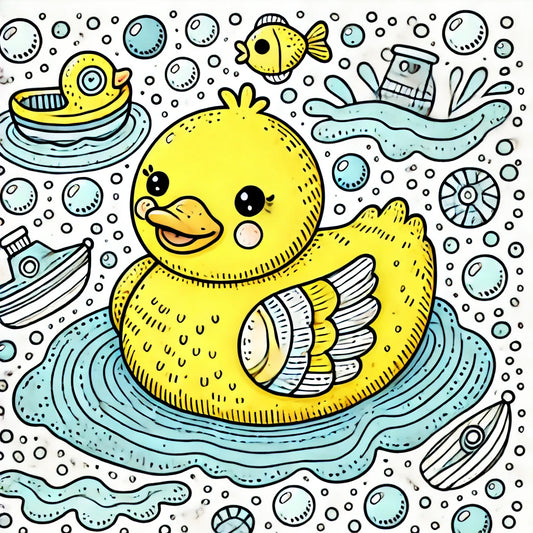 Floating Fun with Our Rubber Ducky Freebie!