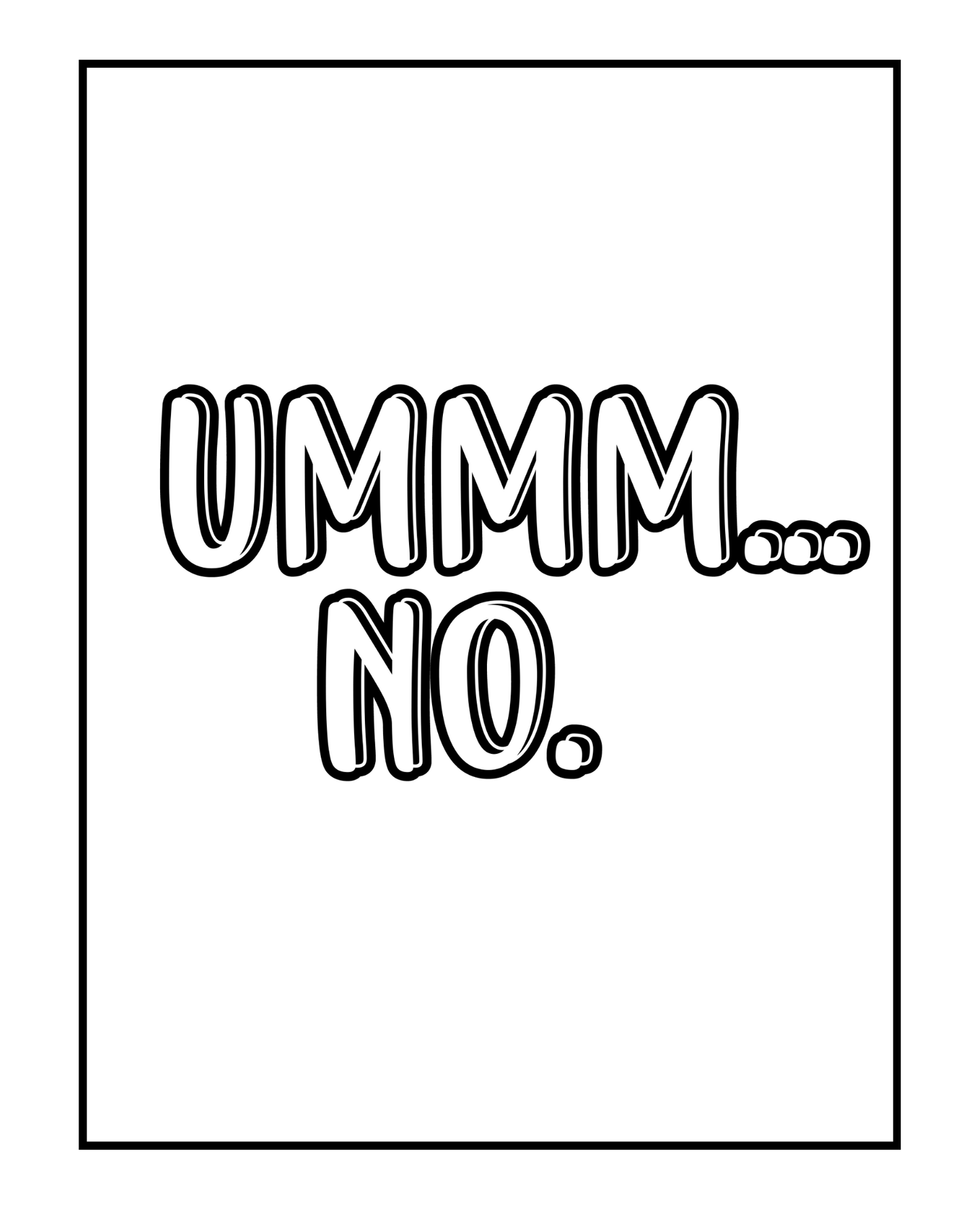 Introvert - Bold and Easy - Adult Coloring Book