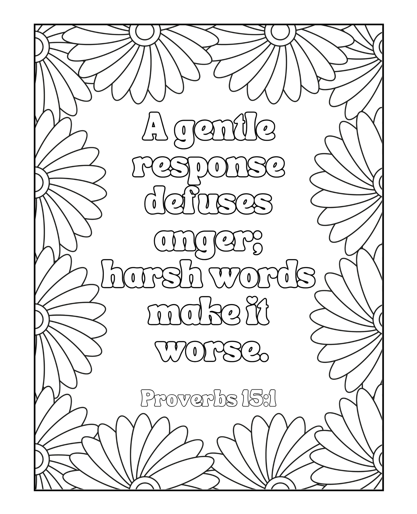 Walk By Faith: The Proverbs - An Inspirational Coloring Book