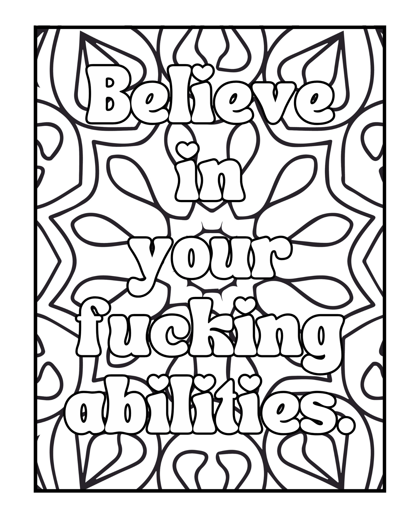 Stay F*cking Motivated - A Very Sweary Adult Coloring Book