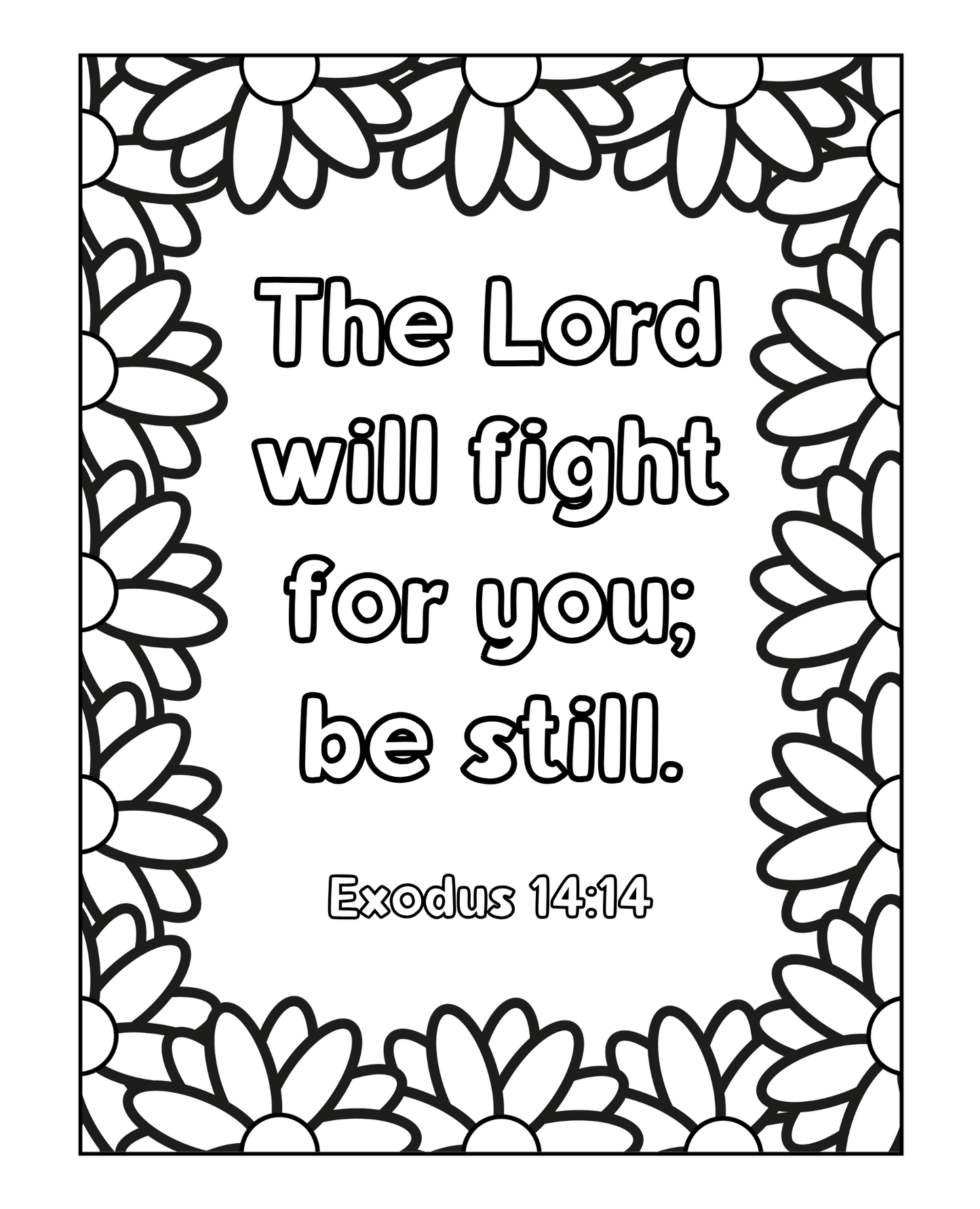 Trust God - Adult Scripture Coloring Book