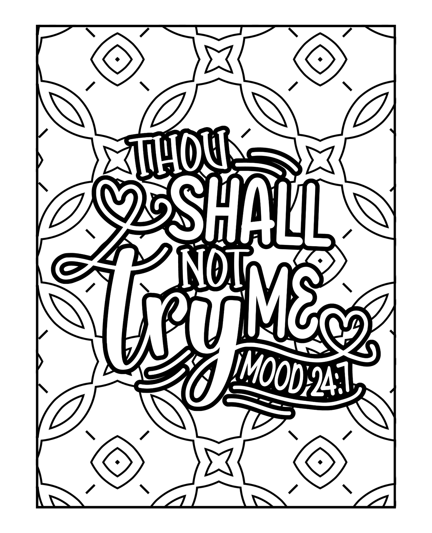 Half Hood Half Holy: That Means Pray With Me, Don't Play With Me
