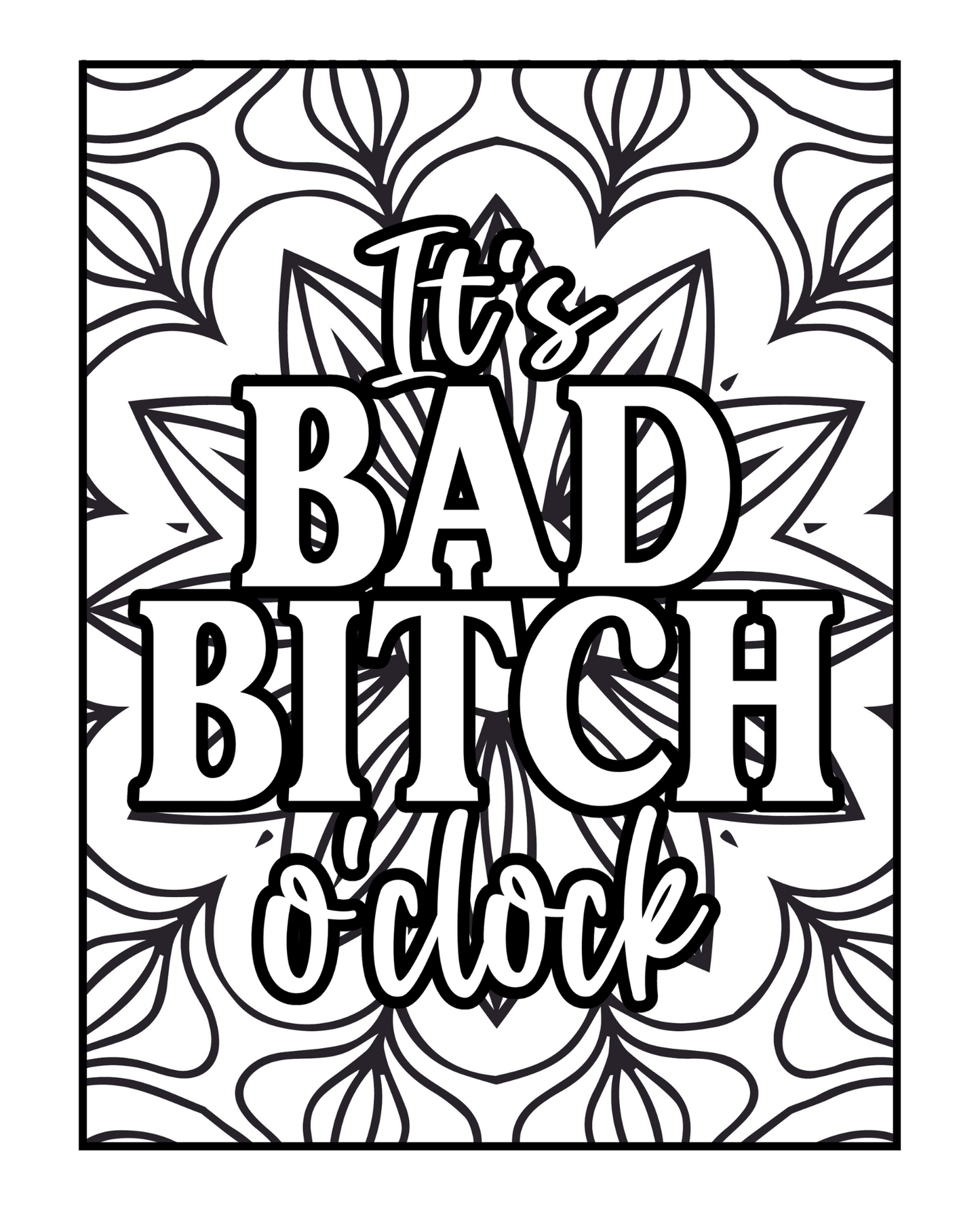 I Swear Because I Care Volume Three - A Sweary Adult Coloring Book