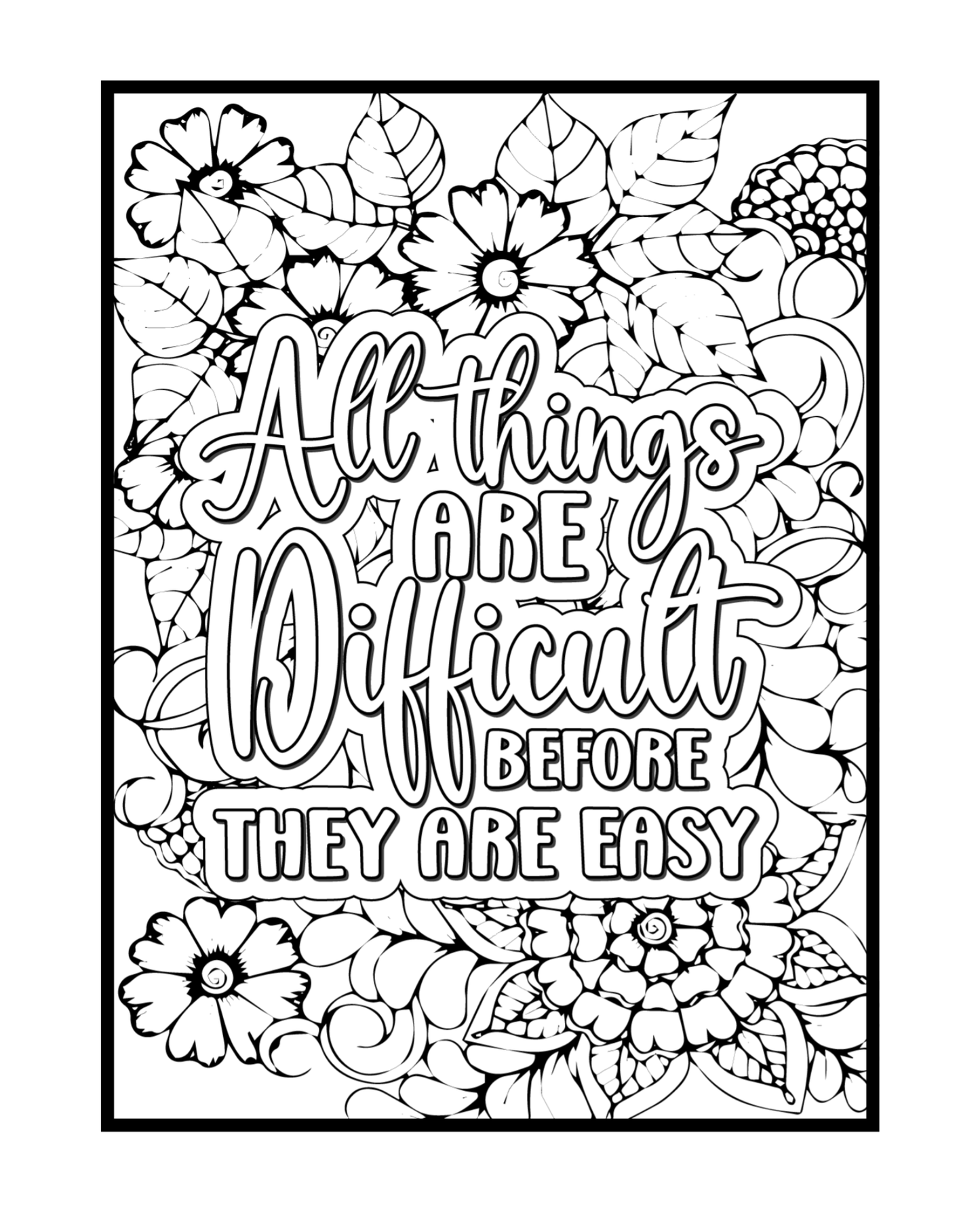 Positive Energy - Adult Coloring Book