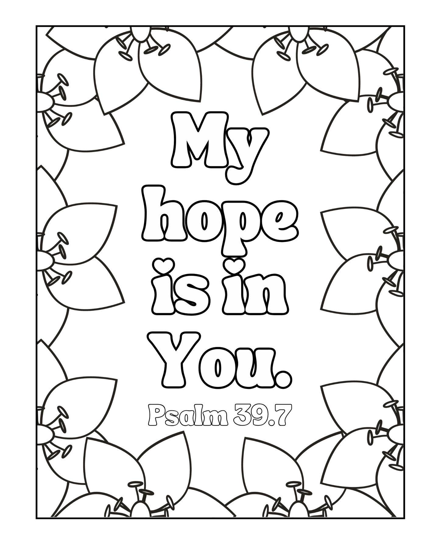 Walk By Faith: The Psalms - An Inspirational Coloring Book