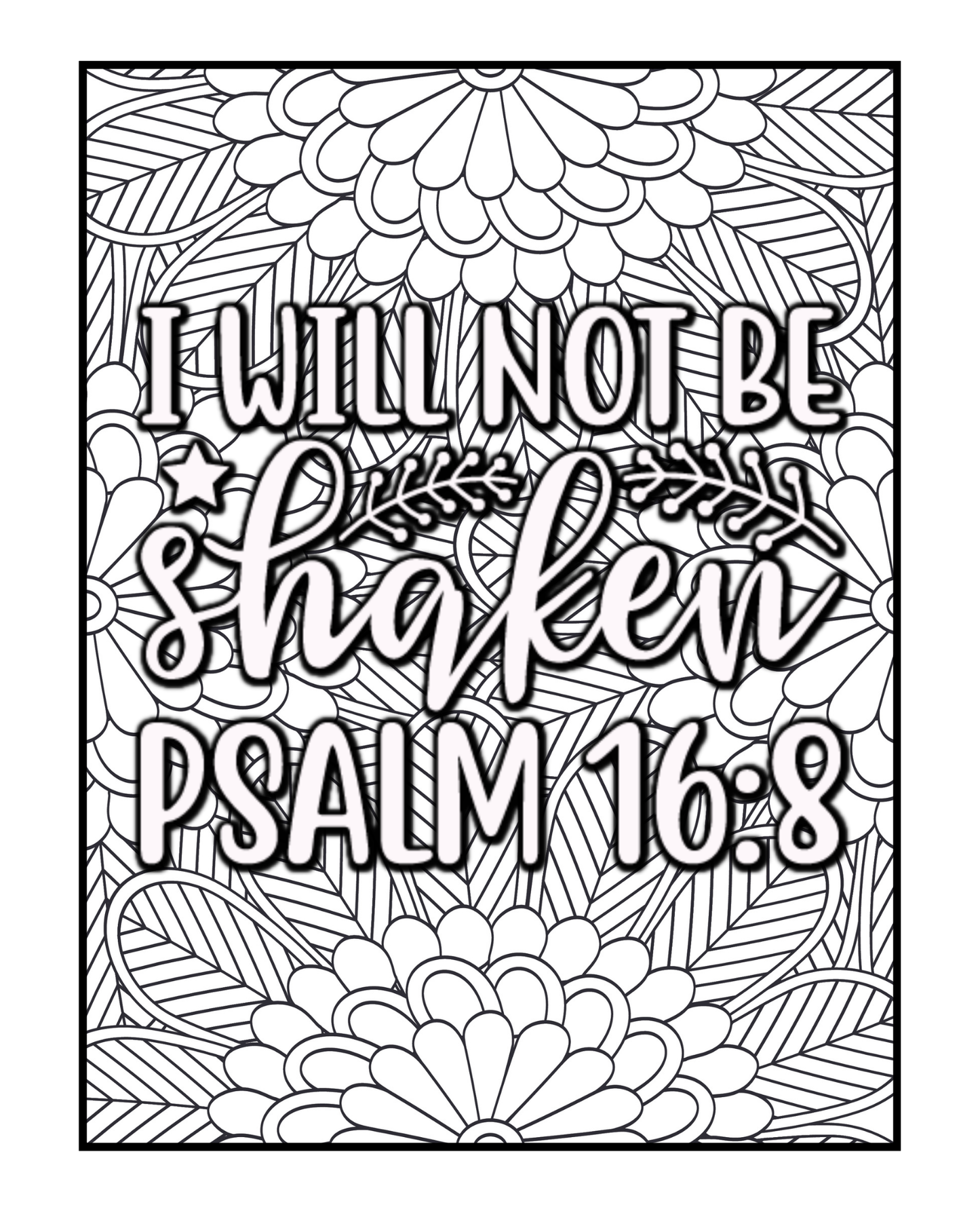 Walk By Faith Volume Two - Adult Scripture Coloring Book