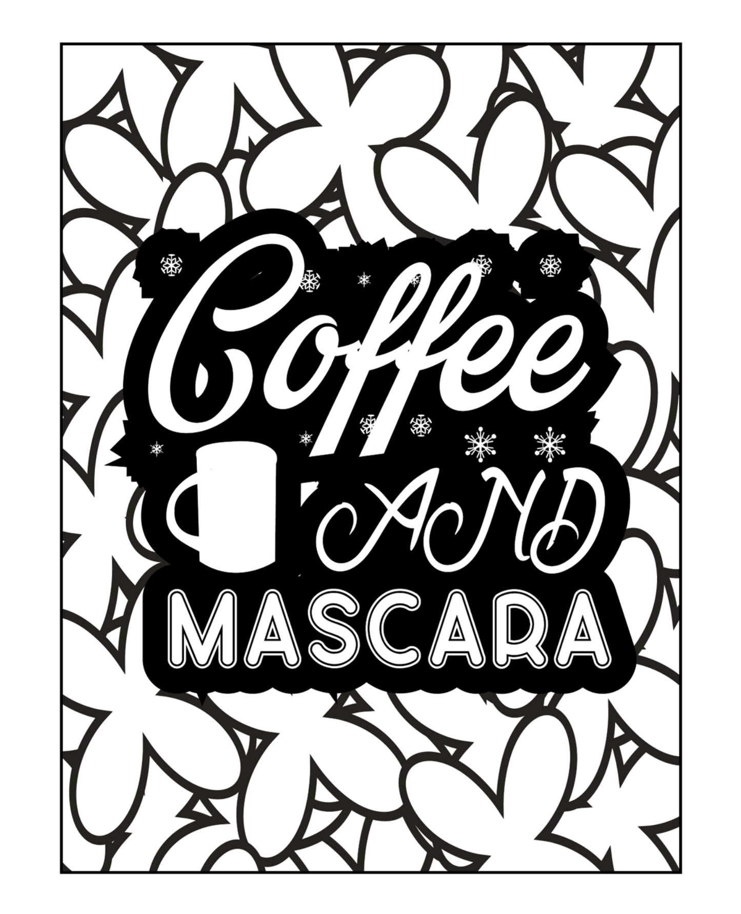 Coffee, Coffee, Coffee Coloring Book