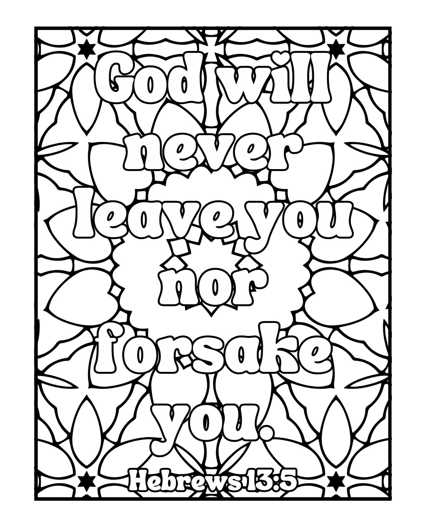 Walk By Faith Volume Three - Adult Scripture Coloring Book