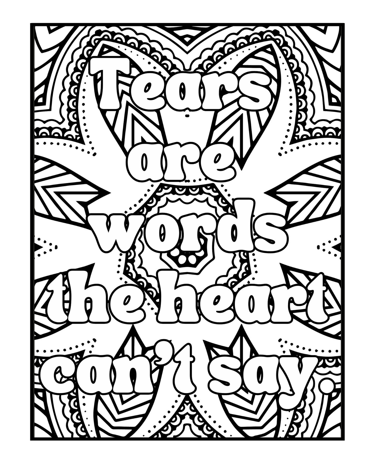 Soulful Solace: A Grief and Healing Coloring Journey - Adult Coloring Book