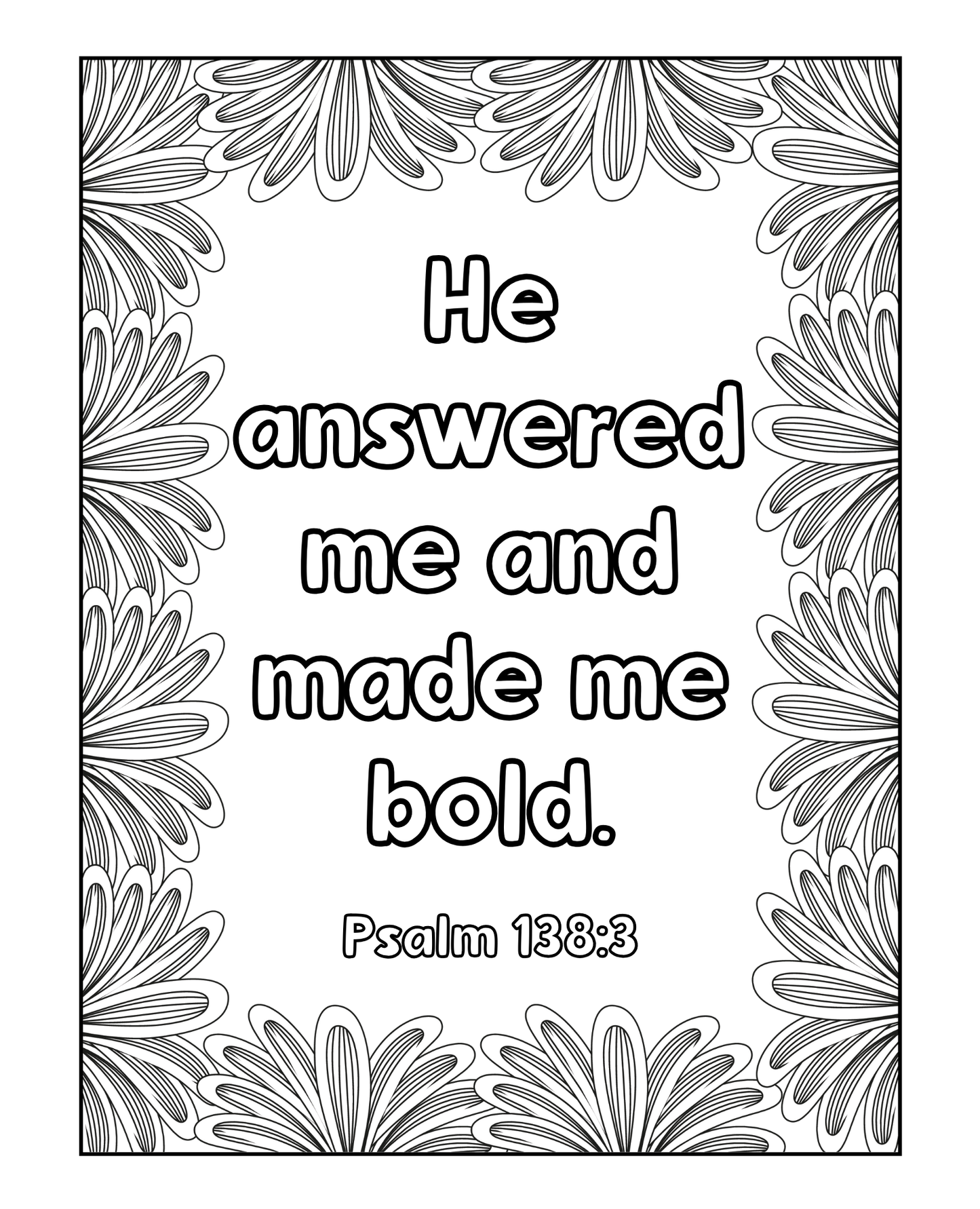 Trust God - Adult Scripture Coloring Book