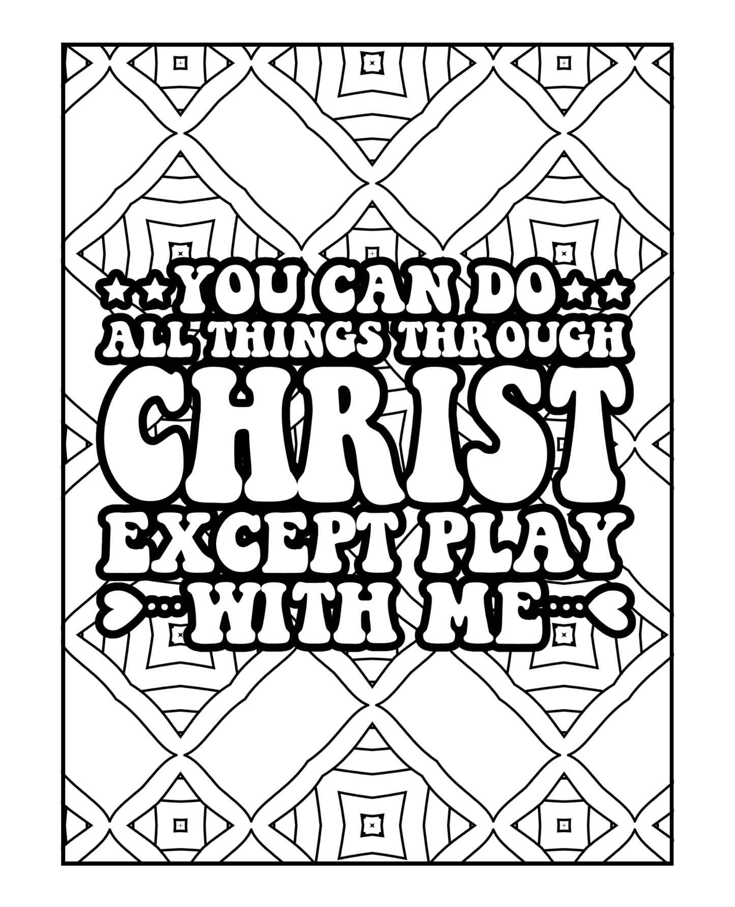 Half Hood Half Holy: That Means Pray With Me, Don't Play With Me