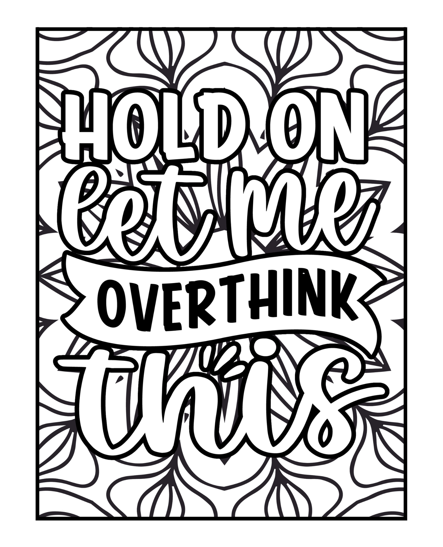 Introvert - Adult Coloring Book