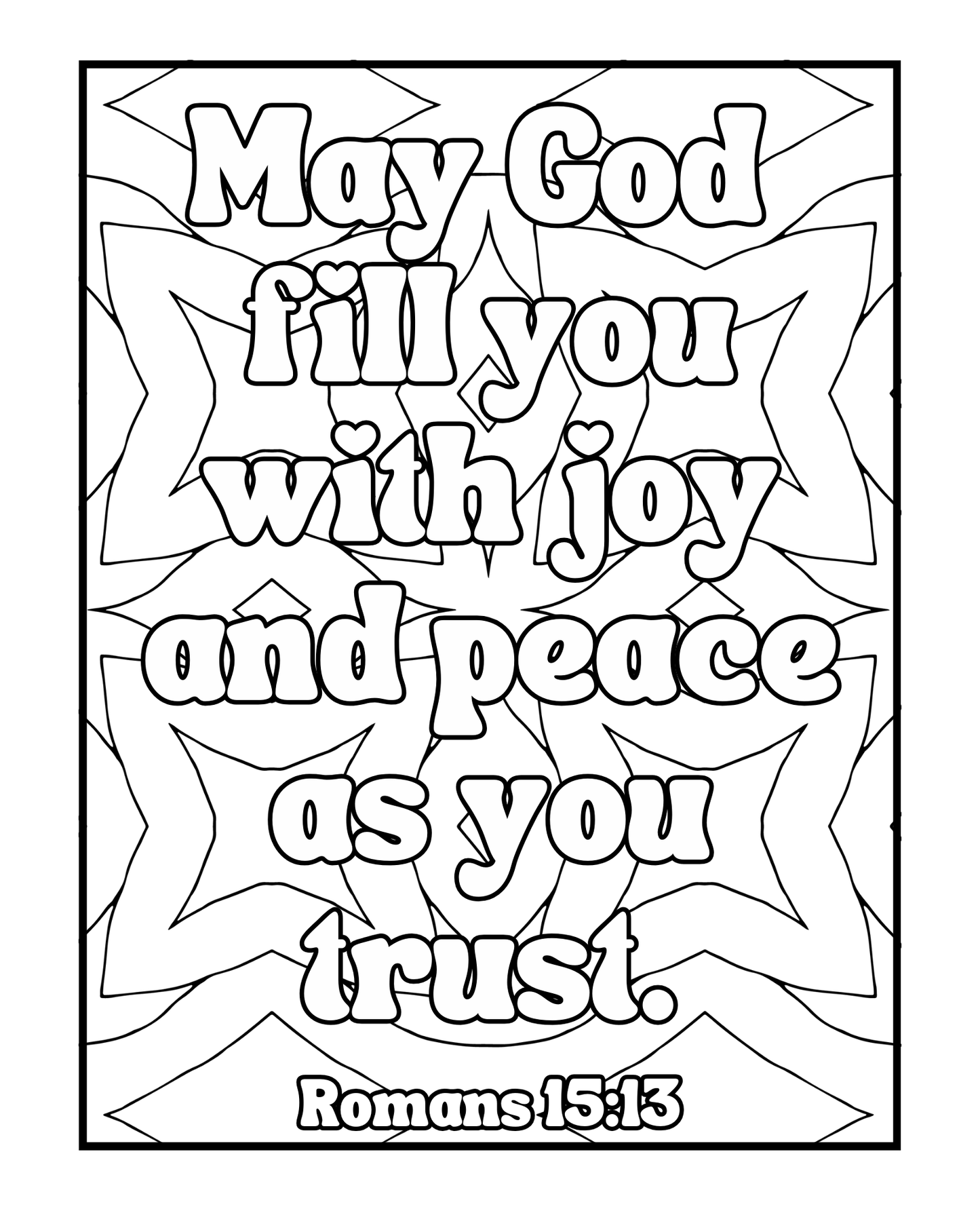 Walk By Faith Volume Three - Adult Scripture Coloring Book