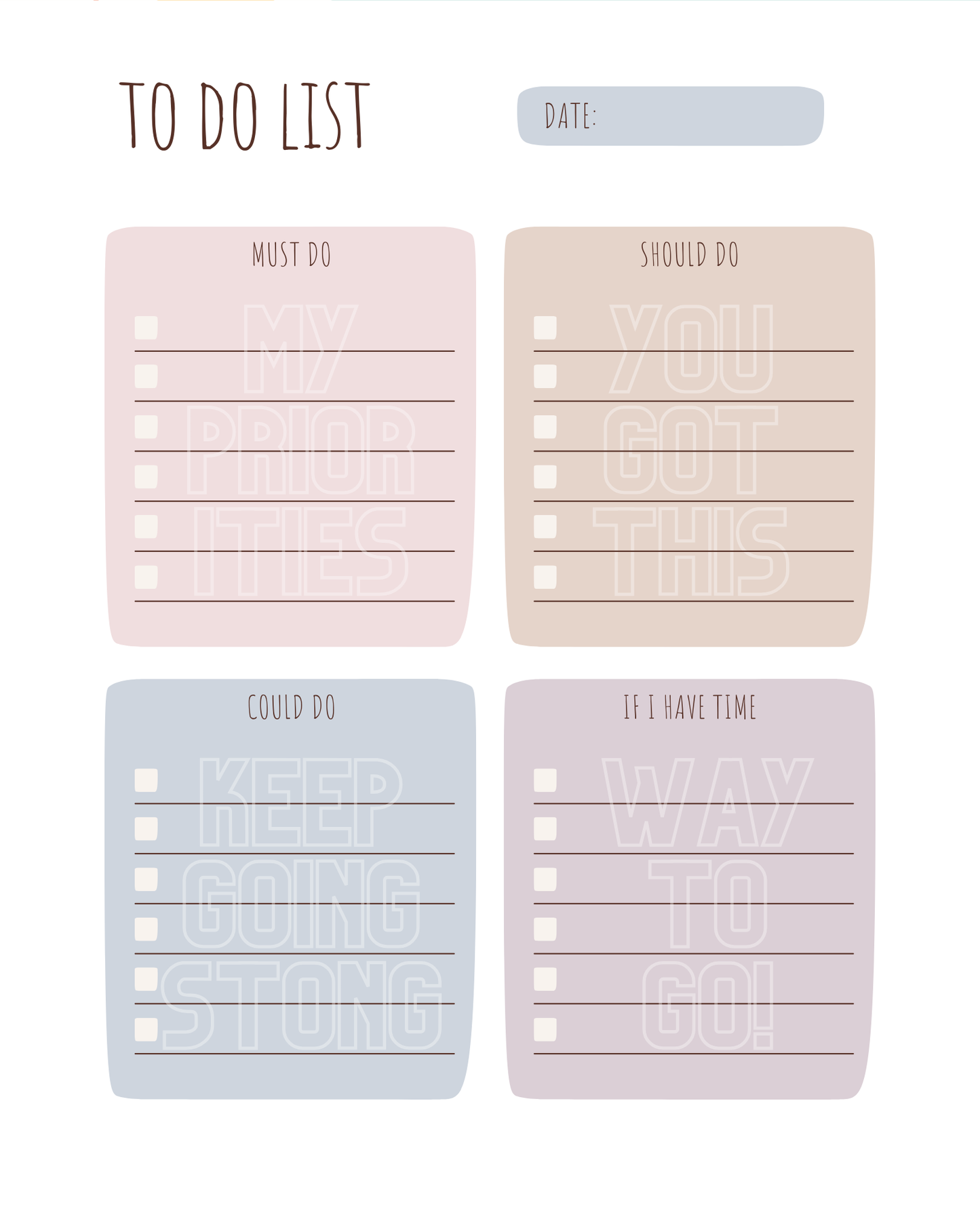 Don't Call It A Dream, Call It A Plan - Motivational To-Do Journal