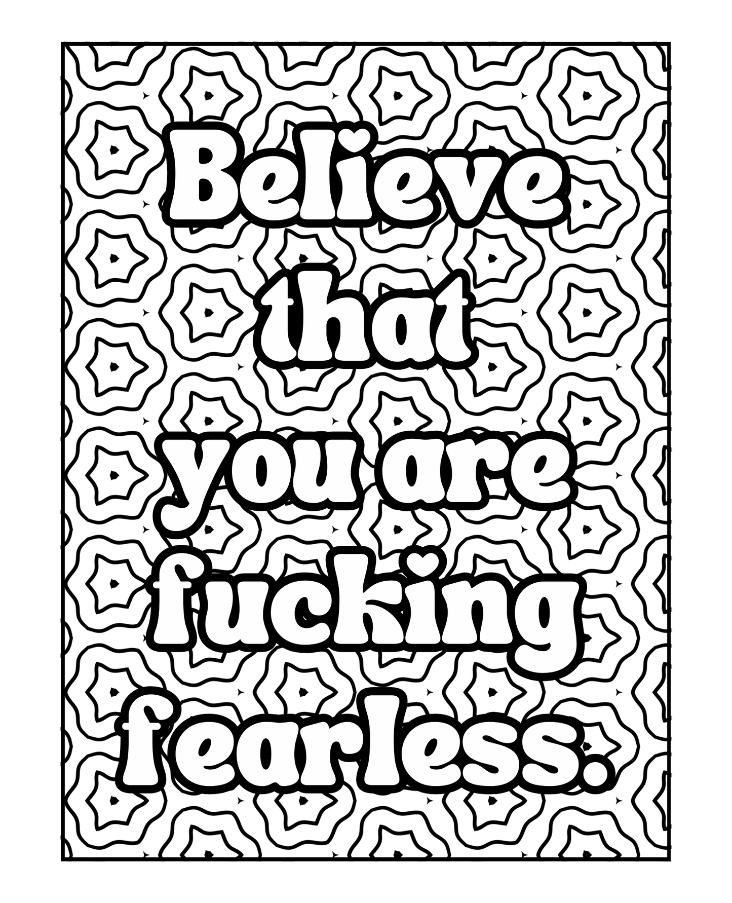 Stay F*cking Motivated Volume 2- A Very Sweary Motivational Adult Coloring Book