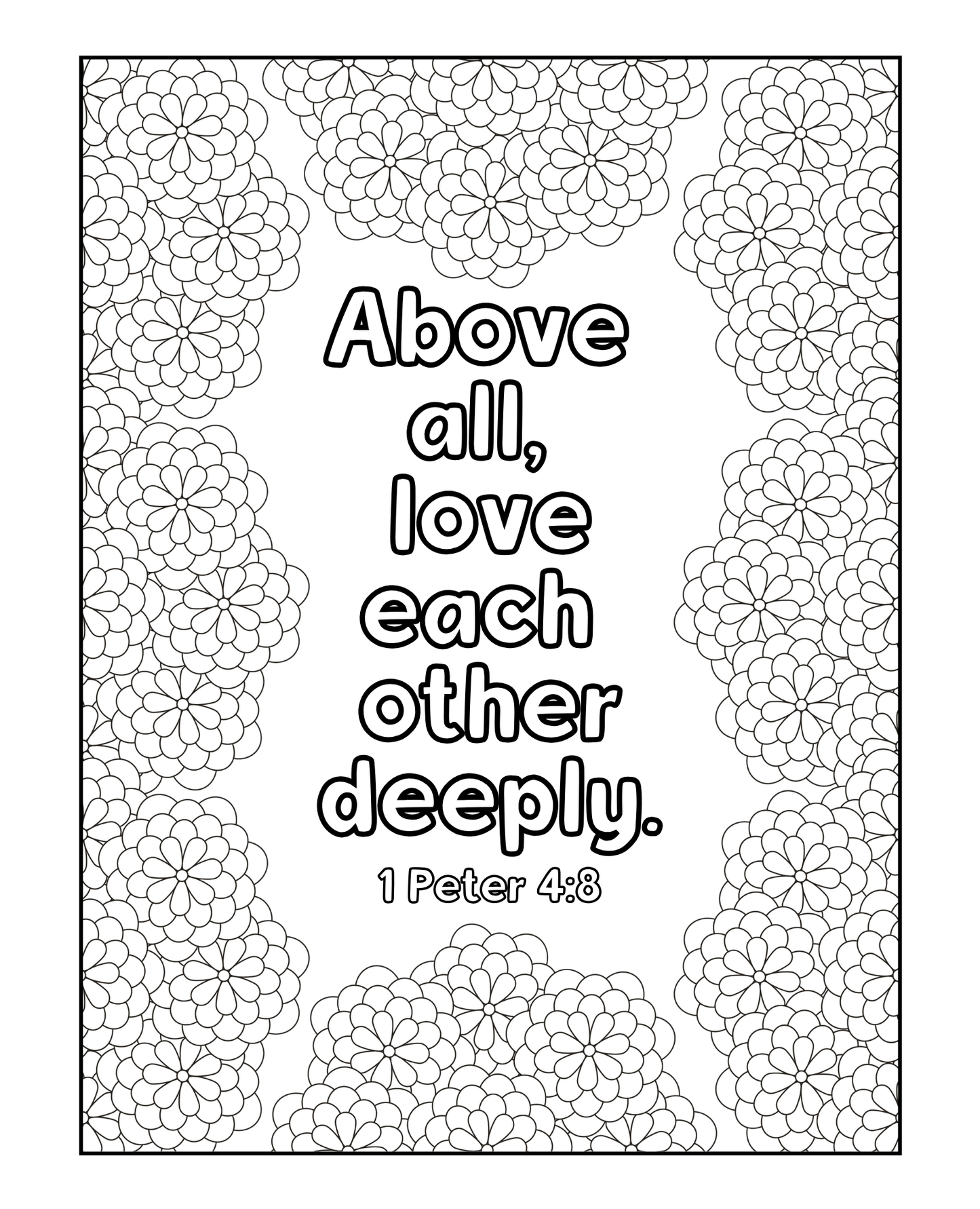 Walk By Faith Volume One - Adult Scripture Coloring Book