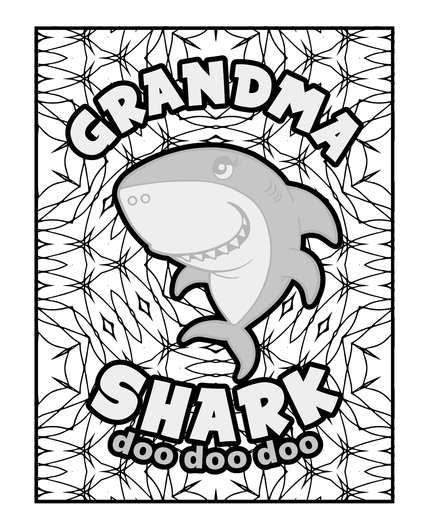 Celebrating Grandma - Adult Coloring Book