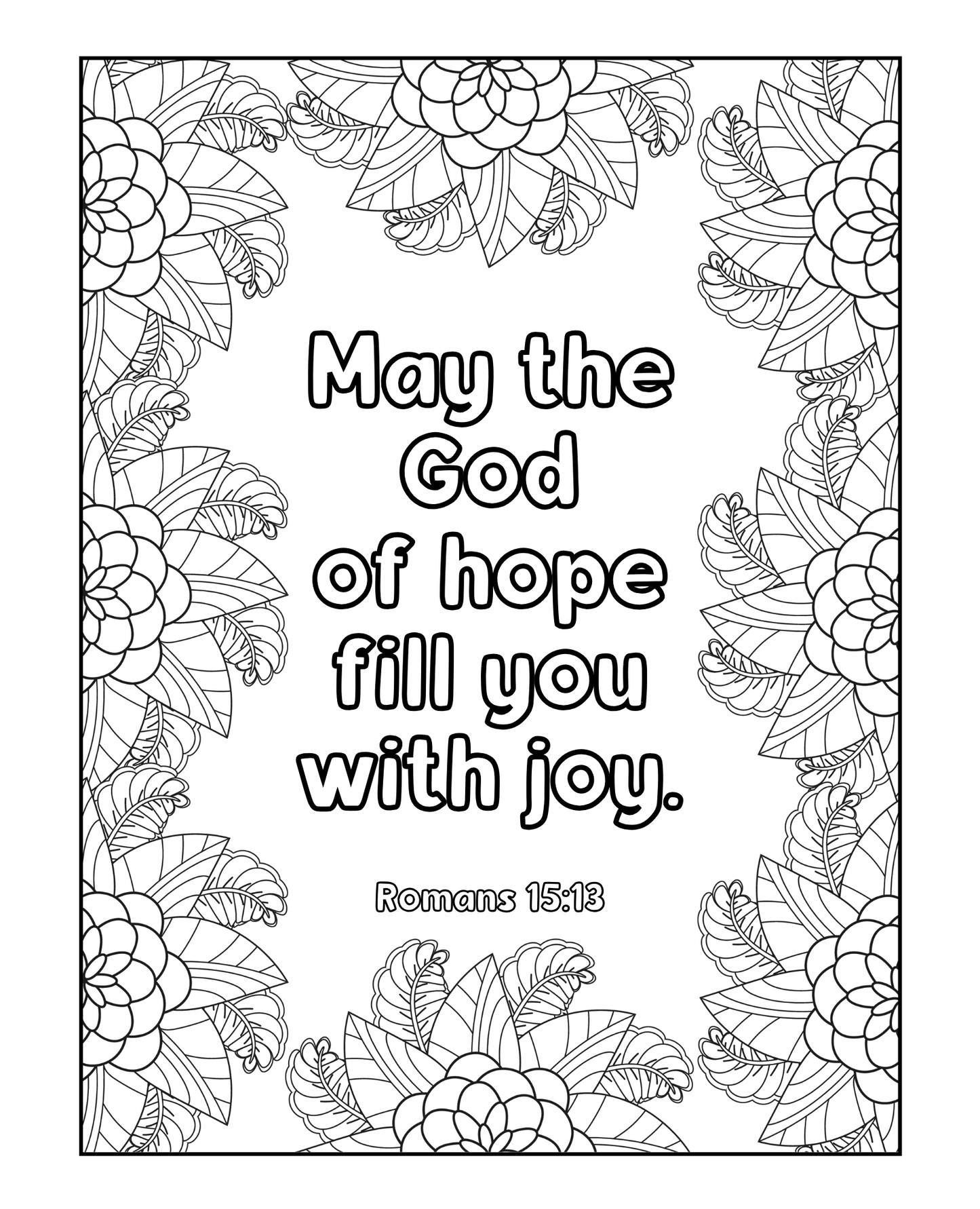 Walk By Faith Volume One - Adult Scripture Coloring Book