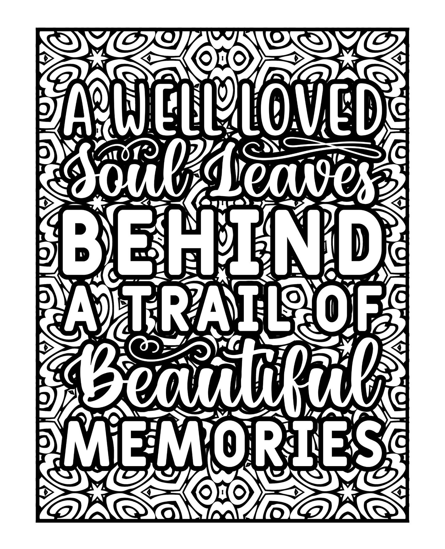 Soulful Solace: A Grief and Healing Coloring Journey - Adult Coloring Book