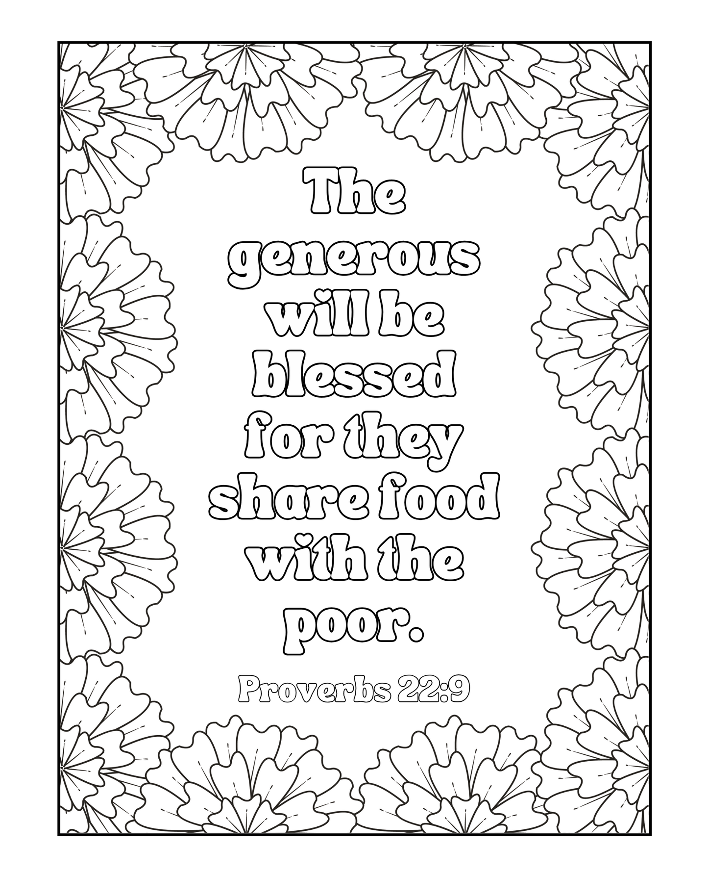 Walk By Faith: The Proverbs - An Inspirational Coloring Book