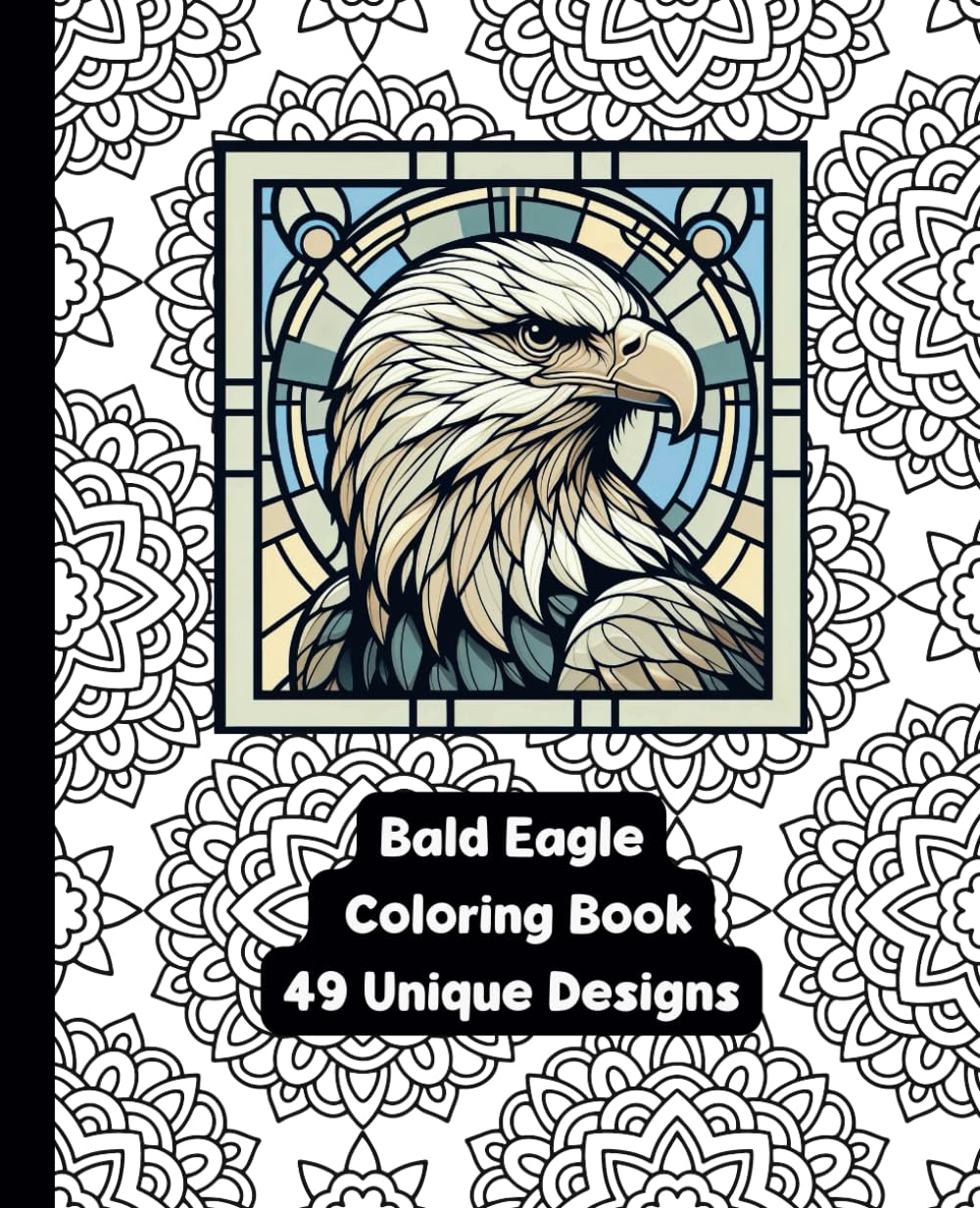 Bald Eagle - Adult Coloring Book