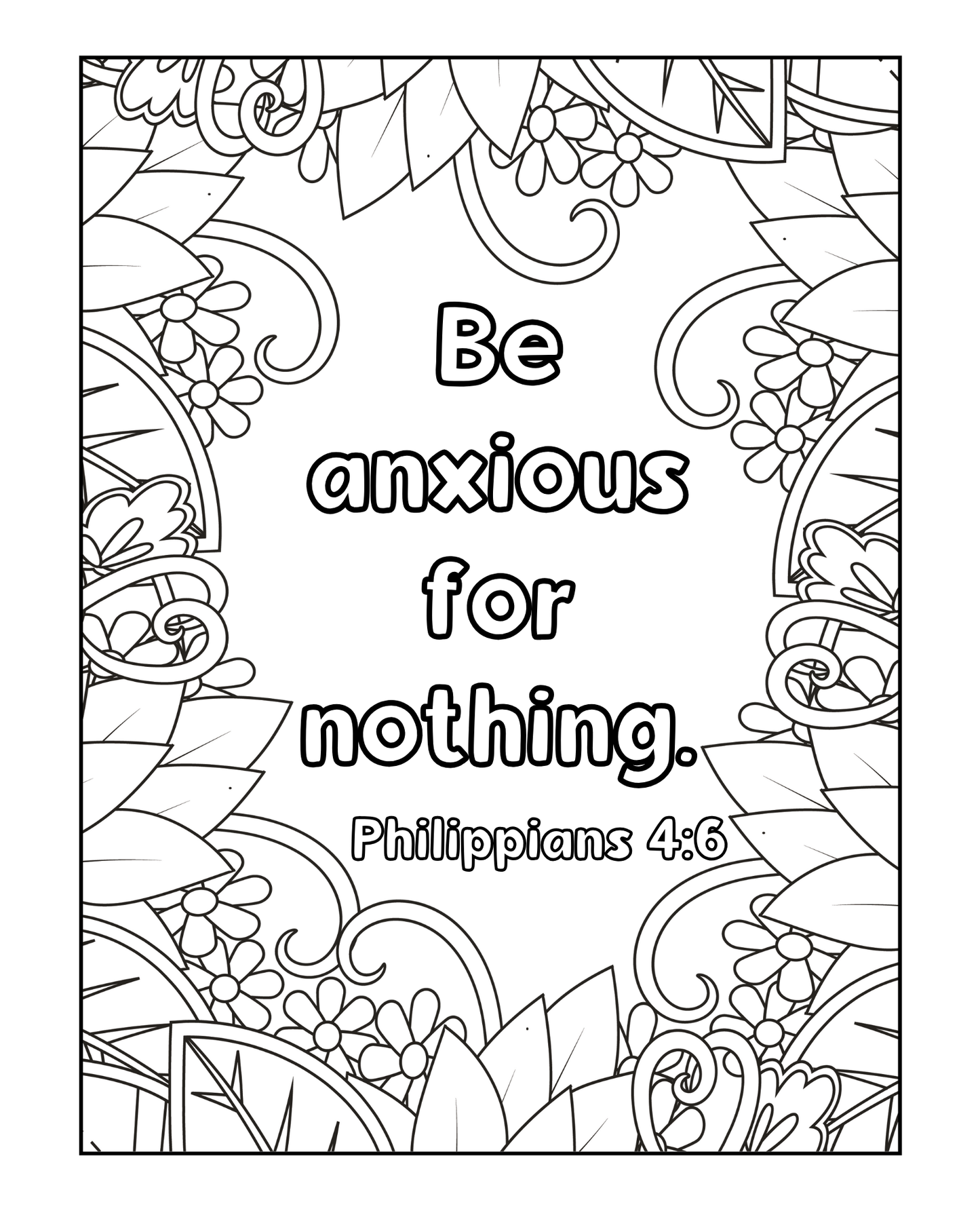 Trust God - Adult Scripture Coloring Book