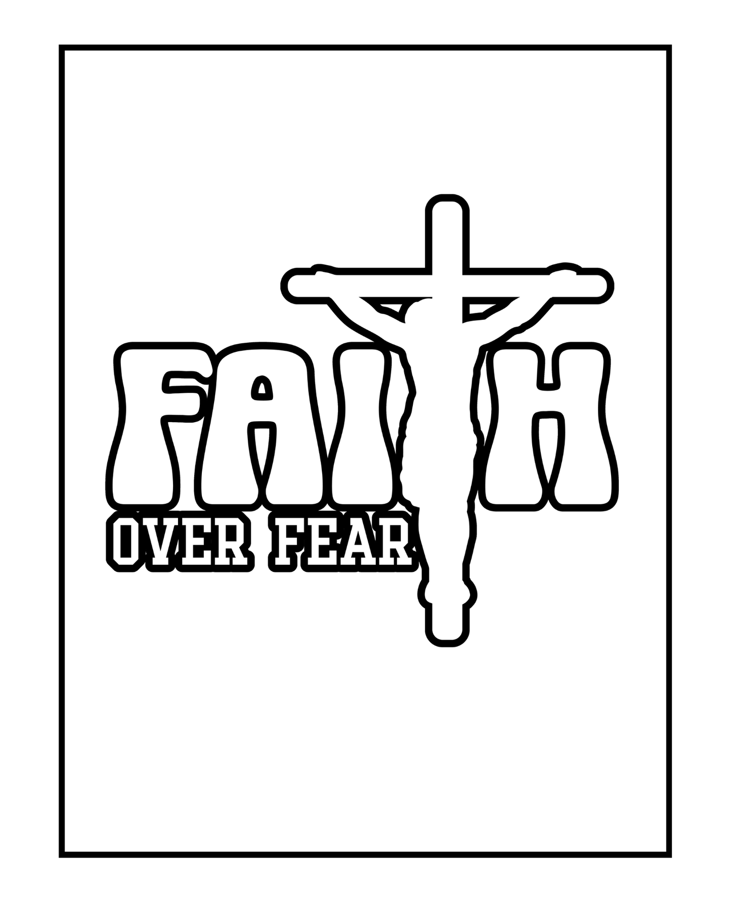 Woman of Faith - Bold and Easy - Adult Scripture Coloring Book