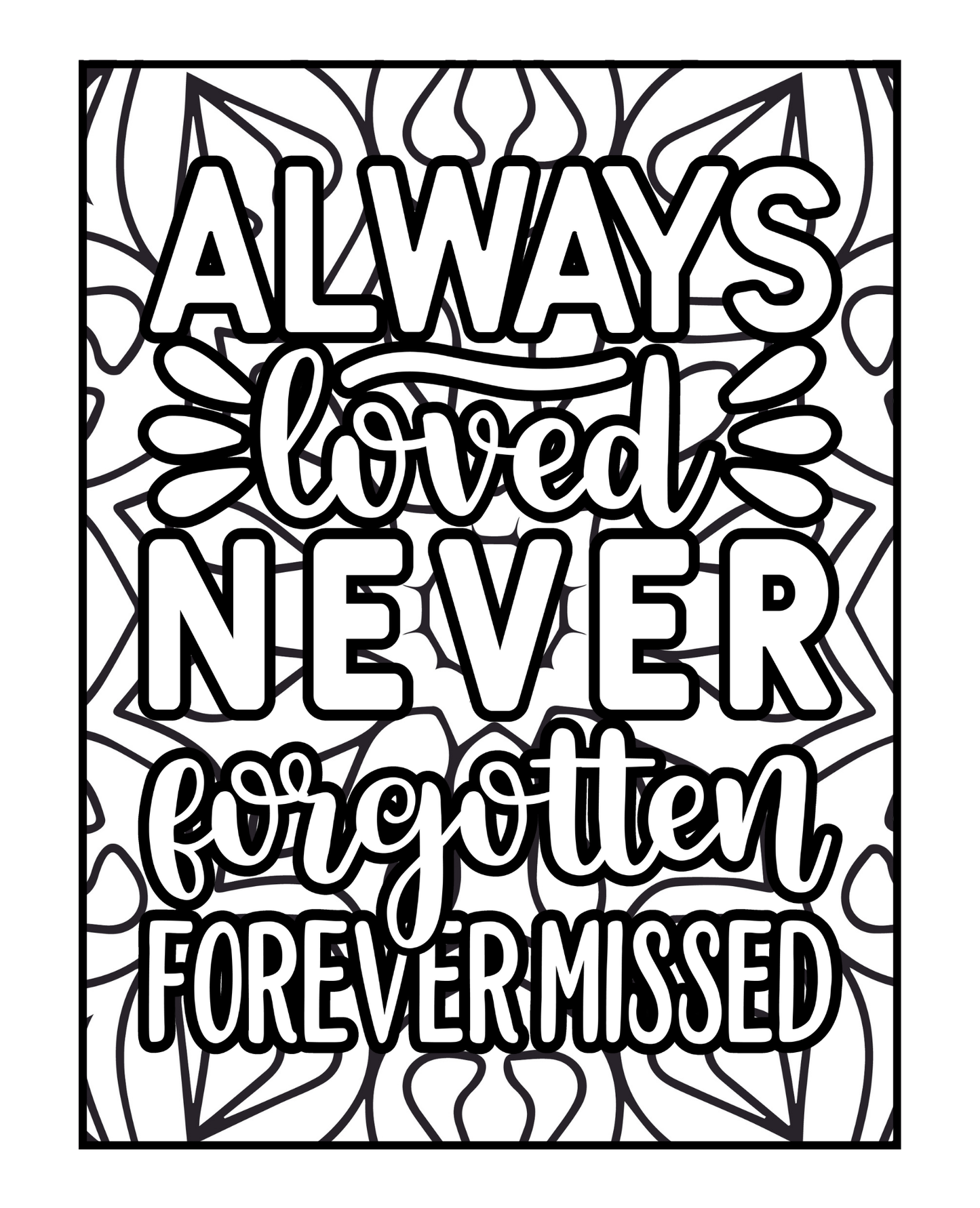 Soulful Solace: A Grief and Healing Coloring Journey - Adult Coloring Book