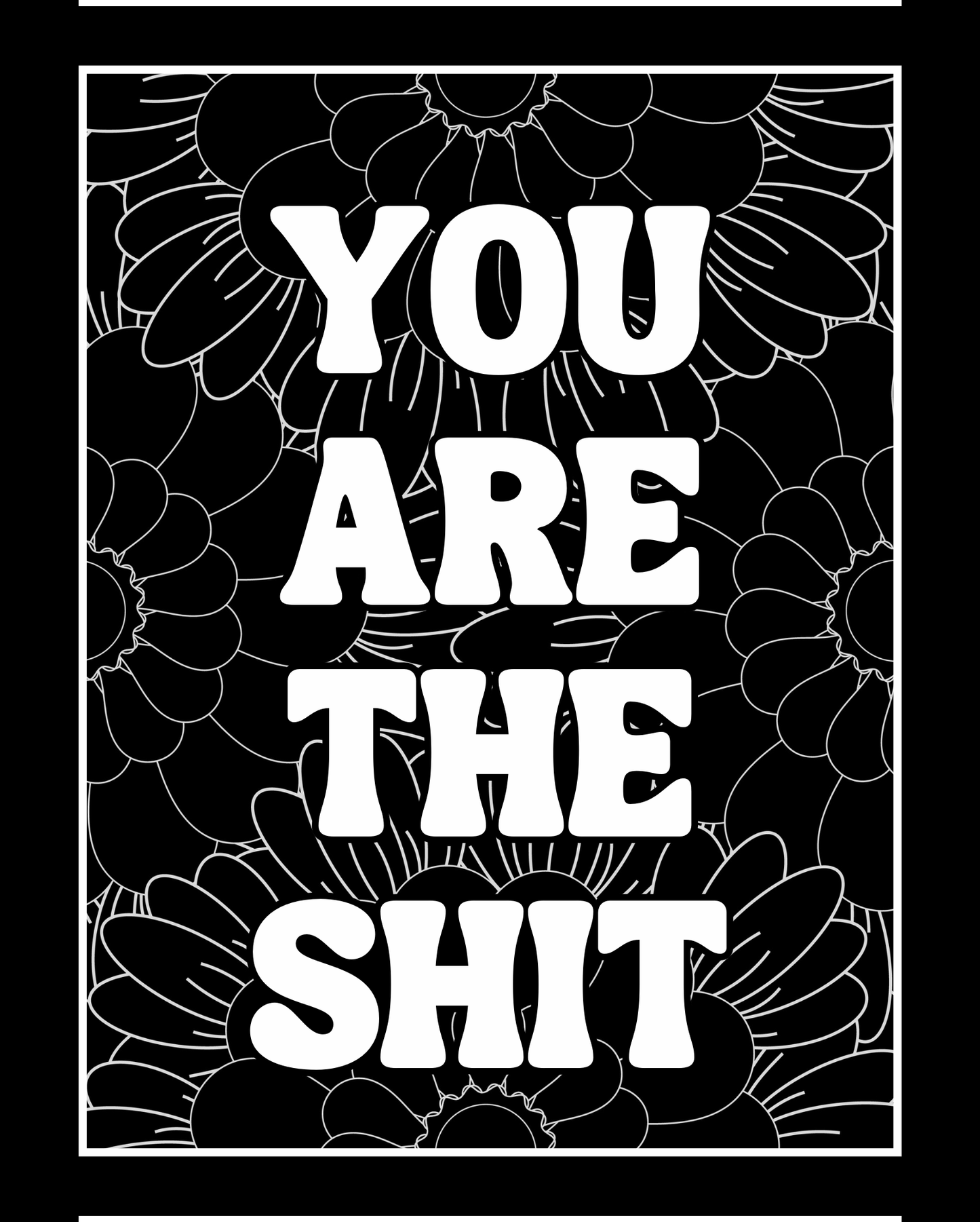 I Swear Because I Care Volume Two - BLACKLIGHT EDITION- A Sweary Adult Coloring Book