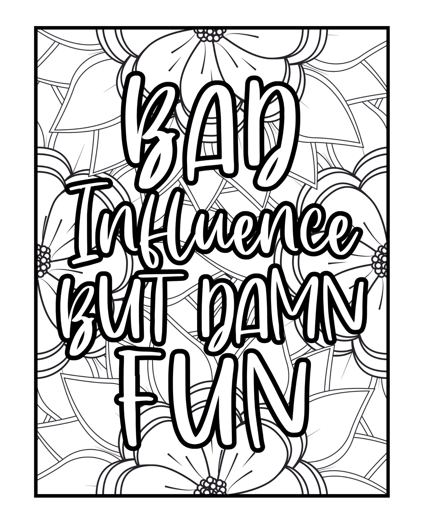 I Swear Because I Care Volume Three - A Sweary Adult Coloring Book